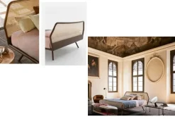 Letto matrimoniale Trama con materasso rising dorelan Pianca con un ribasso IMPERDIBILE