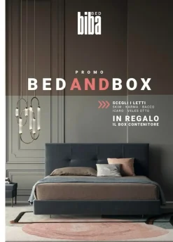 Letto matrimoniale Veles Biba salotti con un ribasso IMPERDIBILE