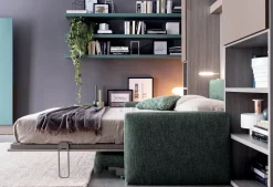 Letto moderno a scomparsa Nobu- promo sul nuovo Clever a prezzo scontato
