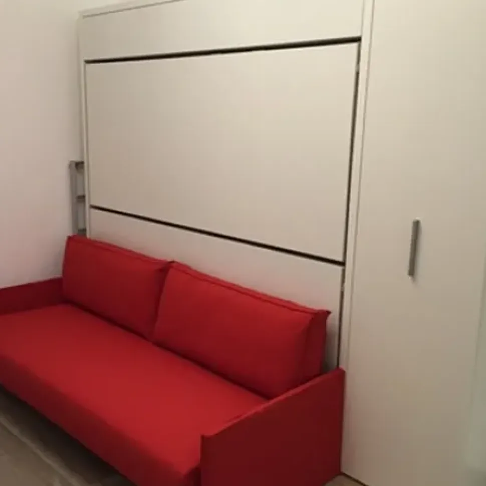 Letto moderno a scomparsa Kali duo sofa' 2200 Collezione esclusiva a prezzo ribassato