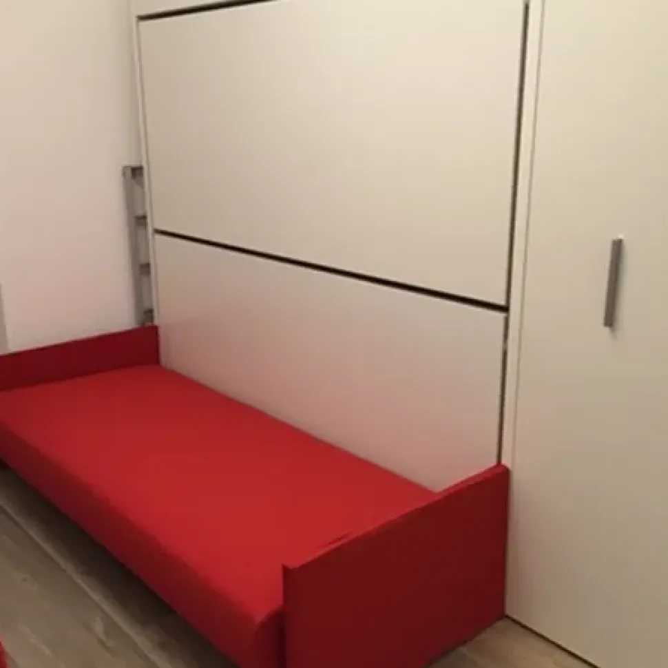 Letto moderno a scomparsa Kali duo sofa' 2200 Collezione esclusiva a prezzo ribassato
