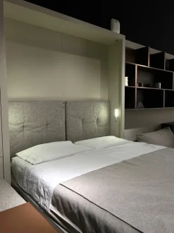 Letto moderno a scomparsa Tango - divano angolo Clei a prezzo scontato