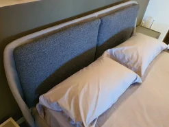 Letto moderno Bend grigio Ditre italia con un ribasso esclusivo