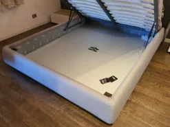 Letto moderno Bend grigio Ditre italia con un ribasso esclusivo