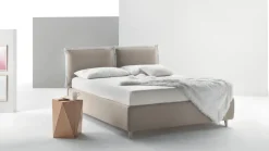 Letto moderno con contenitore Beatrice,allison,camilla,justine Artigianale a prezzo scontato