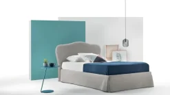 Letto moderno con contenitore Beatrice,allison,camilla,justine Artigianale a prezzo scontato