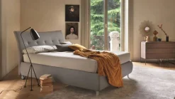 Letto moderno con contenitore Beatrice,allison,camilla,justine Artigianale a prezzo scontato