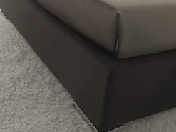 Letto moderno con contenitore Avorio Youdecor a prezzo ribassato