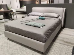 Letto moderno con contenitore Nevis rimar Artigianale a prezzo scontato