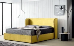 Letto moderno con contenitore Cannes Artigianale a prezzo ribassato