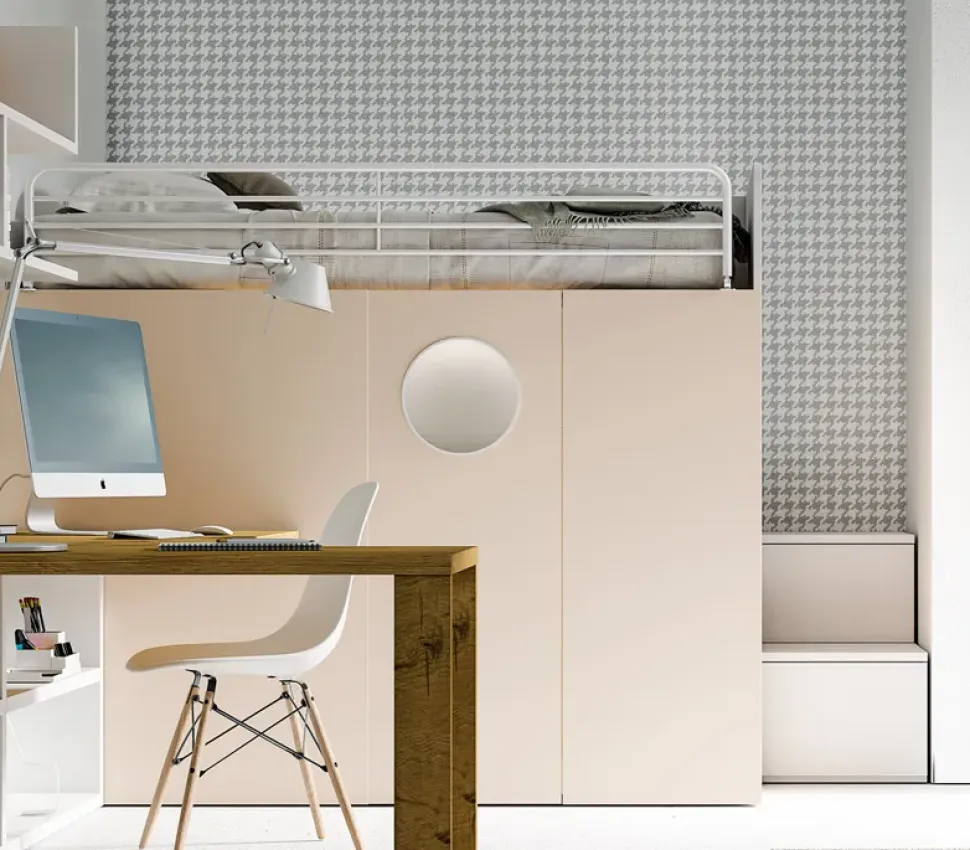 Letto moderno con contenitore Container Collezione esclusiva a prezzo scontato