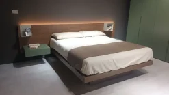 Letto moderno con contenitore Miranda Tagliabue mobili a prezzo ribassato
