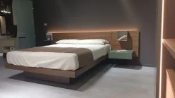 Letto moderno con contenitore Miranda Tagliabue mobili a prezzo ribassato