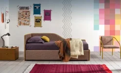 Letto moderno con contenitore Maya Twils a prezzo scontato