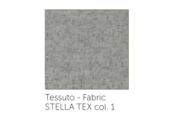 Letto moderno con contenitore Chiara tessuto Stilfar a prezzo scontato