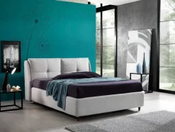 Letto moderno con contenitore * capalbio Hopplà a prezzo scontato