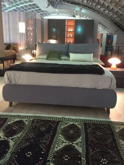 Letto moderno con contenitore Blanca Twils a prezzo scontato