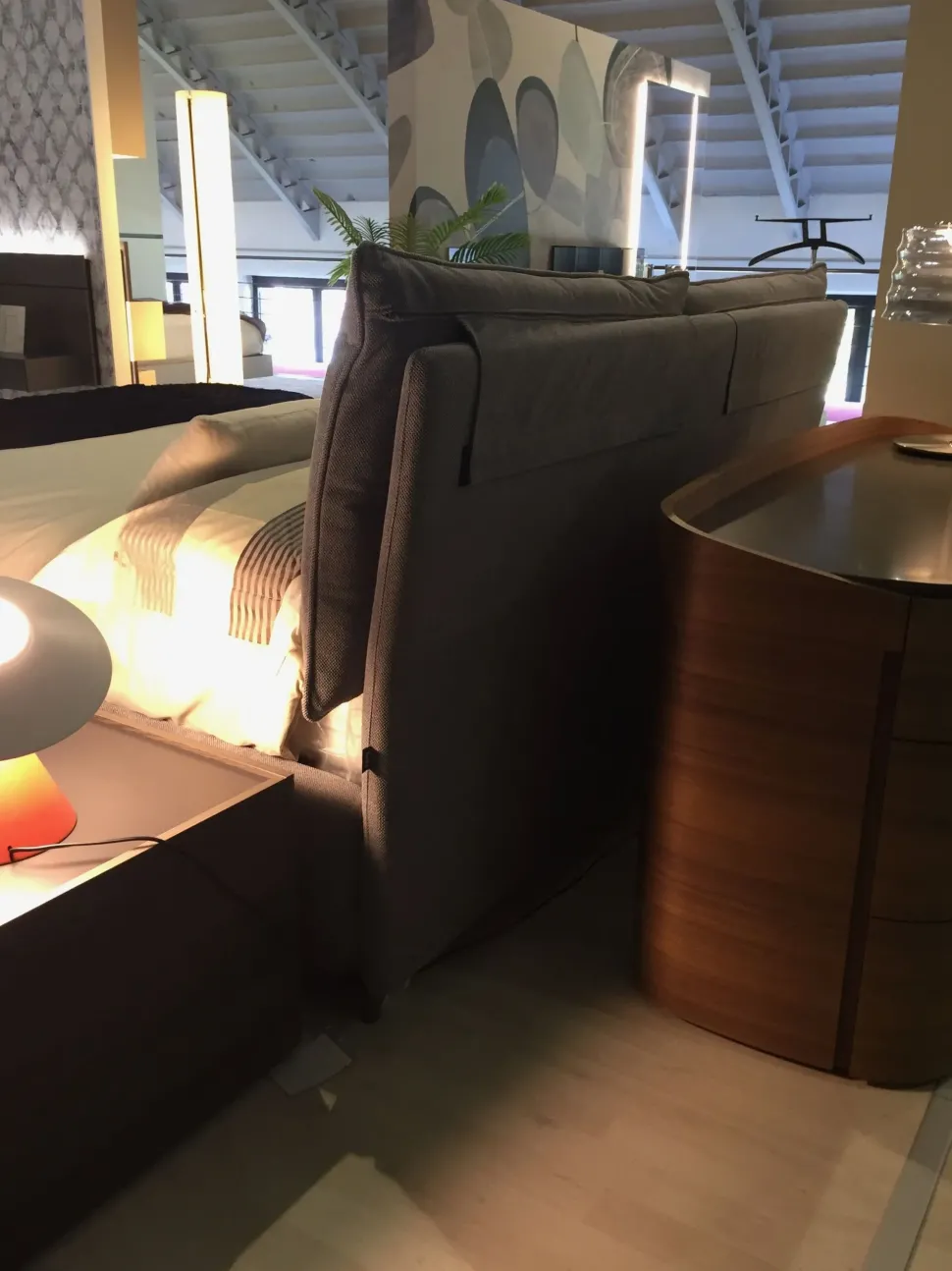 Letto moderno con contenitore Blanca Twils a prezzo scontato