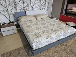 Letto moderno con contenitore Ken Tomasella a prezzo ribassato
