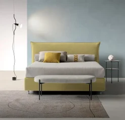 Letto moderno con contenitore Adamas Nefi a prezzo scontato