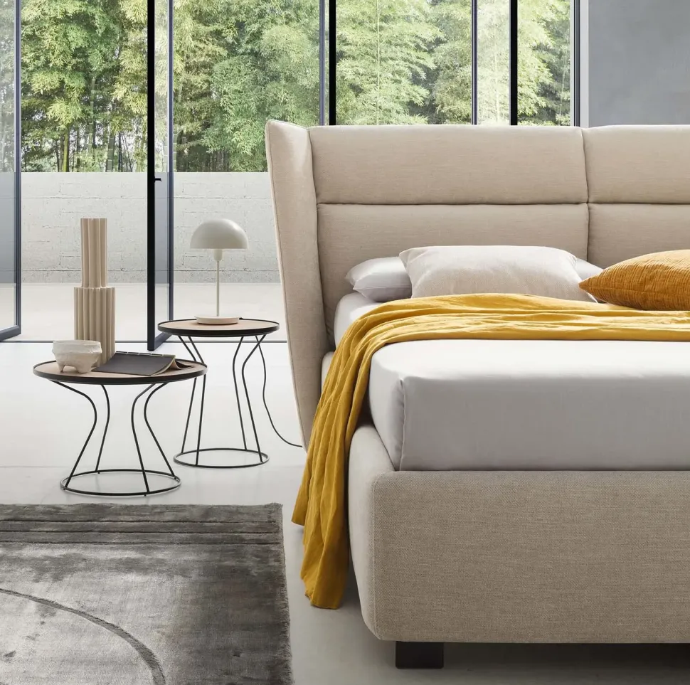Letto moderno con contenitore Pasodoble Le comfort a prezzo scontato