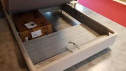 Letto moderno con contenitore Outlet noctis letto so pop Noctis a prezzo ribassato