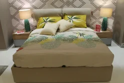 Letto moderno con contenitore New krissy Collezione esclusiva a prezzo scontato