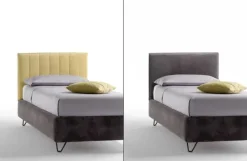 Letto moderno con gambe Twist * Samoa a prezzo scontato