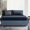 Letto moderno con giroletto Edgar Divaletti a prezzo ribassato
