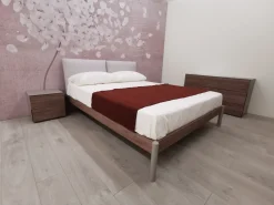Letto moderno con piedini Eden soft Dielle modus a prezzo scontato