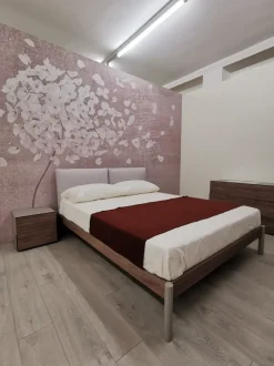 Letto moderno con piedini Eden soft Dielle modus a prezzo scontato