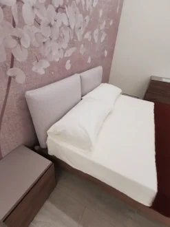 Letto moderno con piedini Eden soft Dielle modus a prezzo scontato