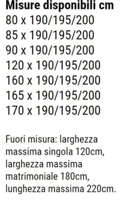 Letto moderno Ideare SCONTATO: rete dama inclusa!