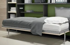 Letto moderno Letto a scomparsa sinolo apertura orizzontale top single Artigianale scontato 48%