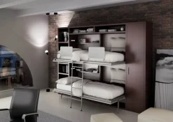 Letto moderno Letto a scomparsa a castello step Artigianale con un ribasso del 27%