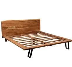 Letto moderno Letto  legno modello foster legno india  Outlet etnico con un ribasso del 40%