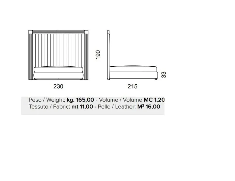 Letto moderno Letto luxury inox maxi Md work con un ribasso esclusivo