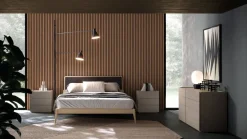 Letto moderno Letto matrimoniale modello larissa Orme scontato 40%