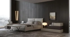 Letto moderno Letto matrim. mod.atelier di giessegi scontato del 30% Giessegi con un ribasso del 50%