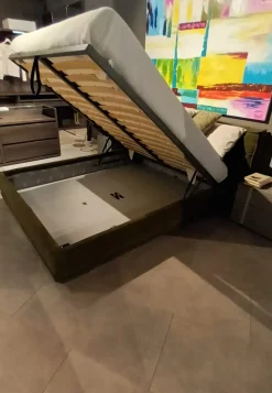 Letto moderno Letto matrimoniale flann  Ditre italia scontato 36%