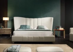 Letto moderno Letto maxi in pelle varie finiture Md work scontato 38%