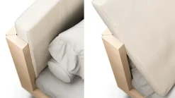 Letto moderno Letto mod.charlotte Fratelli elli scontato 40%