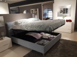 Letto moderno Letto modello dama con contenitore e levitec Oggioni con un ribasso del 31%