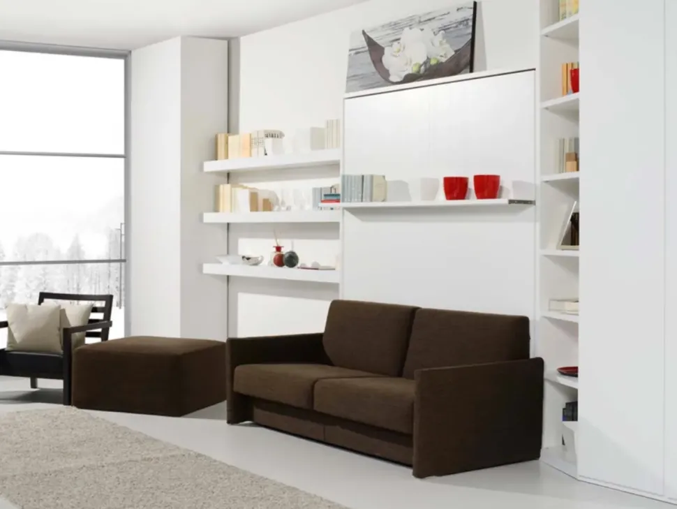 Letto moderno Matrimoniale con divano F.lli elli con uno sconto del 32%