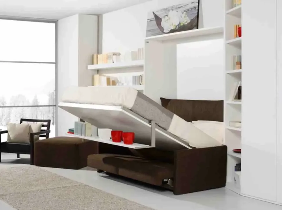 Letto moderno Matrimoniale con divano F.lli elli con uno sconto del 32%