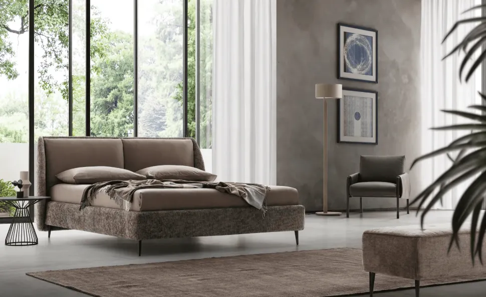 Letto moderno Timoty Le comfort con uno sconto del 40%