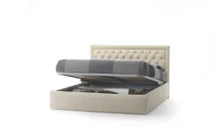Letto moderno Victoria contenitore Bm design scontato 37%