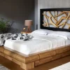 Letto moderno Virunga contenitore Outlet etnico con uno sconto del 11%