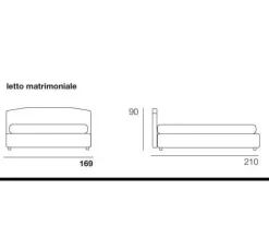 LETTO Monaco Salvetti SCONTATO