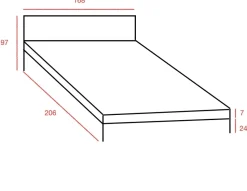 Letto Mostar di Artigianale scontato del 31%